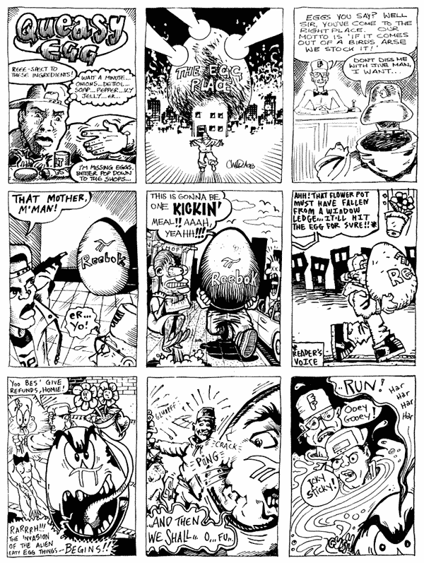 1 Lawrence Burton 2 Charlie Adlard 3 John Mulcreevy4 Luke Walsh 5 Bernado Maldanado 6 Simon Gane7 Nigel Lowrey 8 Martin Meeks 9 Lee KennedyAll artwork � individual artists. Not to be reproduced without permission
